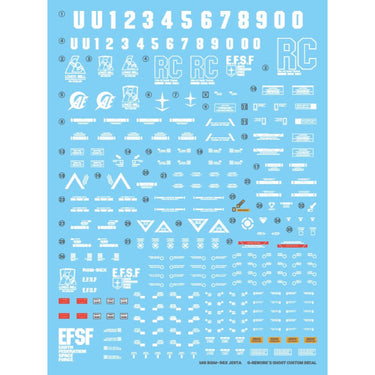 G-Rework CD-M168 Premium Decal for MG RGm-96X Jesta